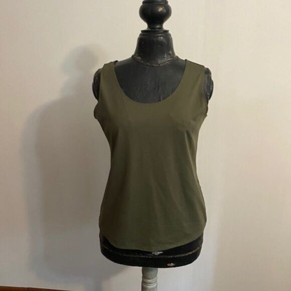 Chico's Tops - Chico's Olive Green camisole, size 2